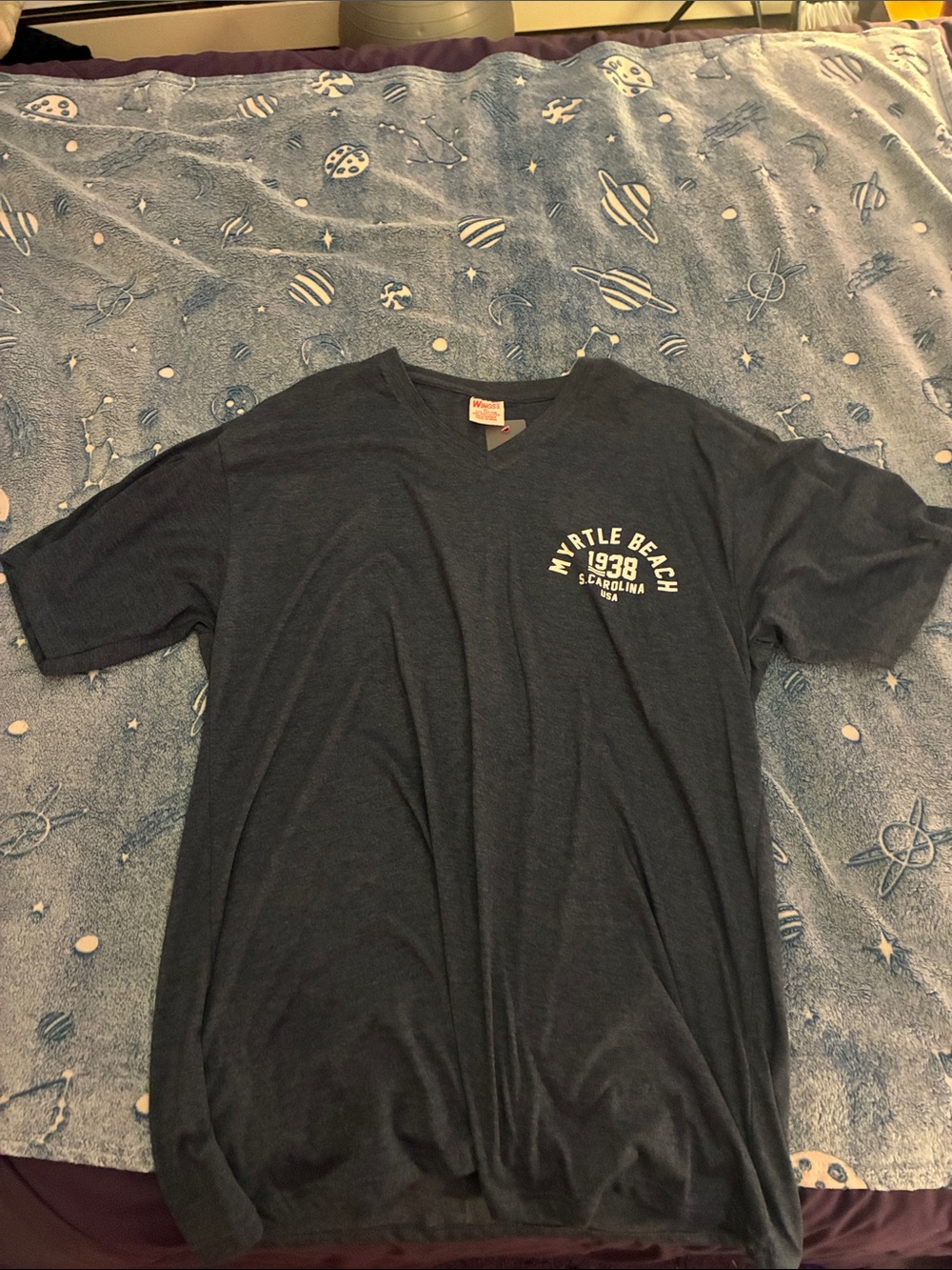 Myrtle Beach 1938 V-Neck T-Shirt - Navy